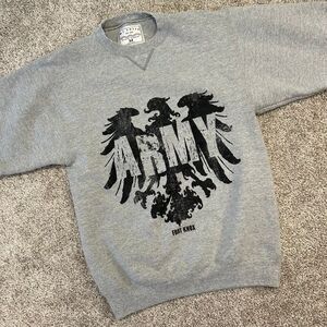 Vintage Army Fort Knox‎ Crewneck Sweatshirt MJ Soffe Made In USA Men Size Medium